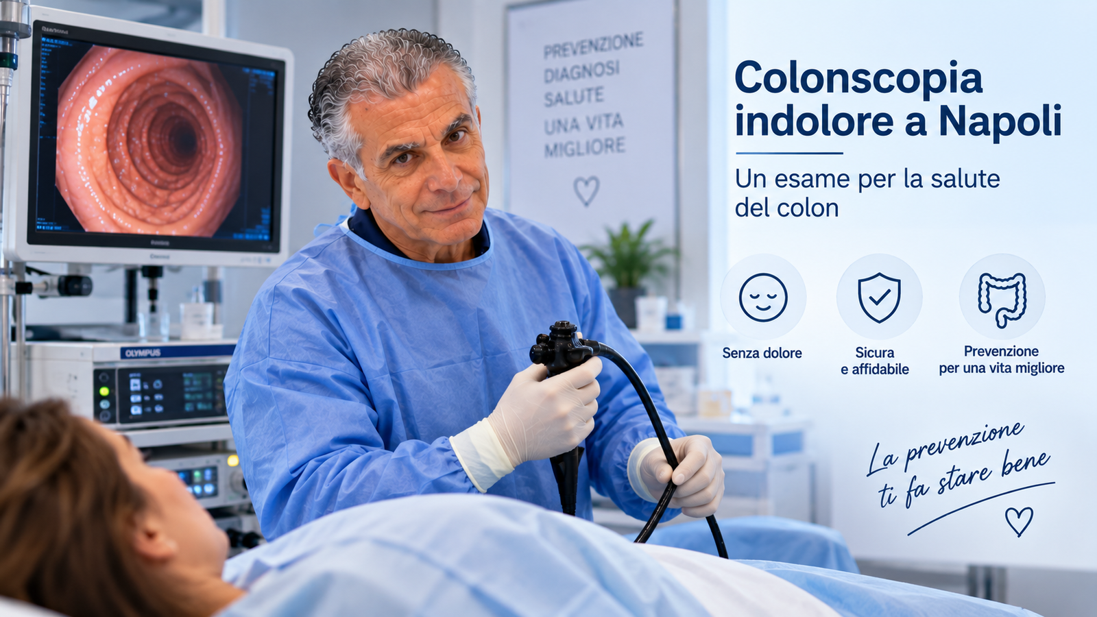 Colonscopia indolore,Colonscopia indolore a Napoli